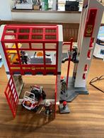 Playmobil Brandweerkazerne 5361 + Extra's, Ophalen, Gebruikt, Complete set