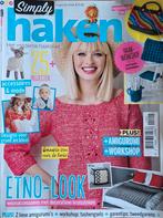 Simply haken blad, Hobby en Vrije tijd, Breien en Haken, Verzenden, Zo goed als nieuw, Haken, Patroon of Boek