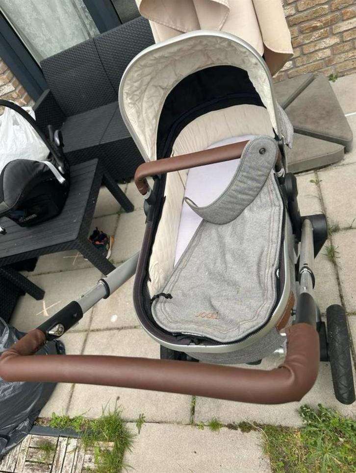 Combiwagen met autostoeltje en reiswieg, Kinderen en Baby's, Kinderwagens en Combinaties, Gebruikt, Combiwagen, Overige merken