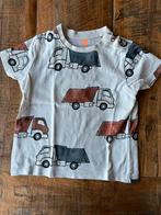 Maat 80 Hema tshirt met vrachtwagens, Kinderen en Baby's, Babykleding | Maat 80, Shirtje of Longsleeve, Ophalen of Verzenden, Jongetje