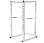 Gorilla Sports powercage wit / powerrack / krachtstation, Ophalen, Gebruikt, Benen, Overige typen