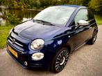 Fiat 500C 1.2 Riva 2017 Leder Cabrio lm 93.000 km's, Auto's, Voorwielaandrijving, 4 cilinders, Cabriolet, Leder
