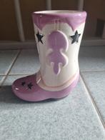 Leuke vaas in de vorm van een laars, Ophalen, Overige kleuren, Aardewerk of Porselein, Zo goed als nieuw