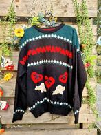 Ontzettend mooie zachte vintage alpaca gebreide trui, Ophalen of Verzenden, Zo goed als nieuw, Maat 46/48 (XL) of groter