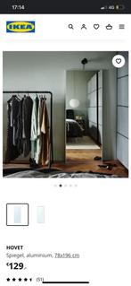 IKEA Hovet spiegel zilver 2x, Minder dan 100 cm, Rechthoekig, Zo goed als nieuw, Ophalen