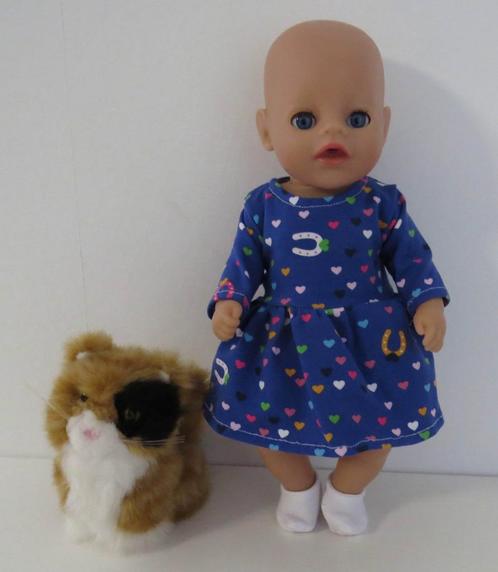 poppenkleertjes little babypop born 30cm (jurkje ), Kinderen en Baby's, Speelgoed | Poppen, Nieuw, Babypop, Verzenden