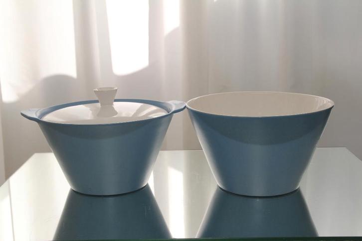 Schalenset Plateelbakkerij Zuid Holland Gouda, Antiek en Kunst, Antiek | Schalen, Ophalen