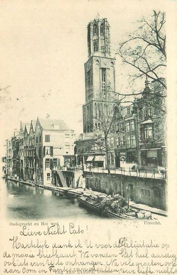 (701-153-045) Utrecht Oudegracht en Het Wed beschikbaar voor biedingen