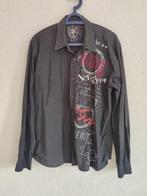 005. Desigual overhemd - Maat XL, Desigual, Zwart, Ophalen of Verzenden, Zo goed als nieuw