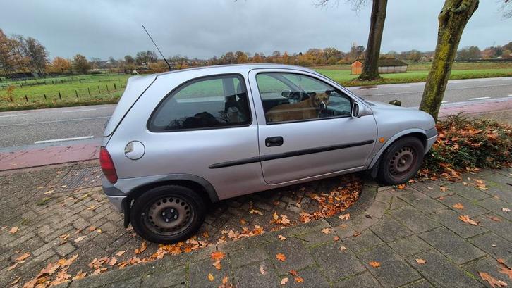 Opel Corsa 1.2 I 16V 3D AUT 2000 Grijs stuurbekrachtiging!, Auto's, Opel, Particulier, Corsa, Airbags, Centrale vergrendeling