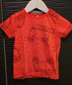 Oranje HEMA shirtje met brandweer maat 74, Kinderen en Baby's, Jongetje of Meisje, Ophalen of Verzenden, Zo goed als nieuw, HEMA