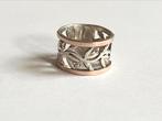 Ring zilver goud diamant Oekraïne - Charkiv, Verzenden, Zo goed als nieuw, Goud
