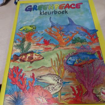 kleurboek Greenpeace 1992 beschikbaar voor biedingen