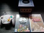 Nintendo GameCube met Zelda games en controller, Spelcomputers en Games, Spelcomputers | Nintendo GameCube, Zwart, Ophalen of Verzenden