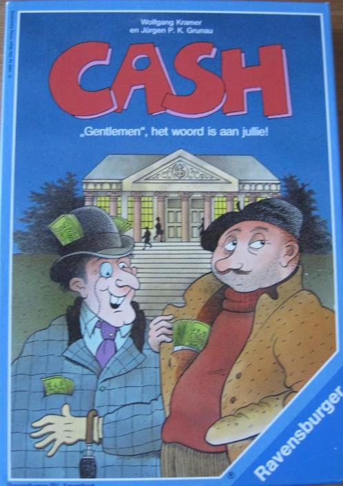kaartspel Cash - 1990, Hobby en Vrije tijd, Gezelschapsspellen | Kaartspellen, Zo goed als nieuw, Drie of vier spelers, Vijf spelers of meer