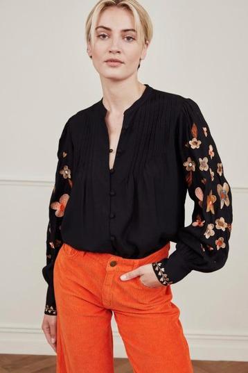 Fabienne Chapot blouse Heidi zwart L beschikbaar voor biedingen
