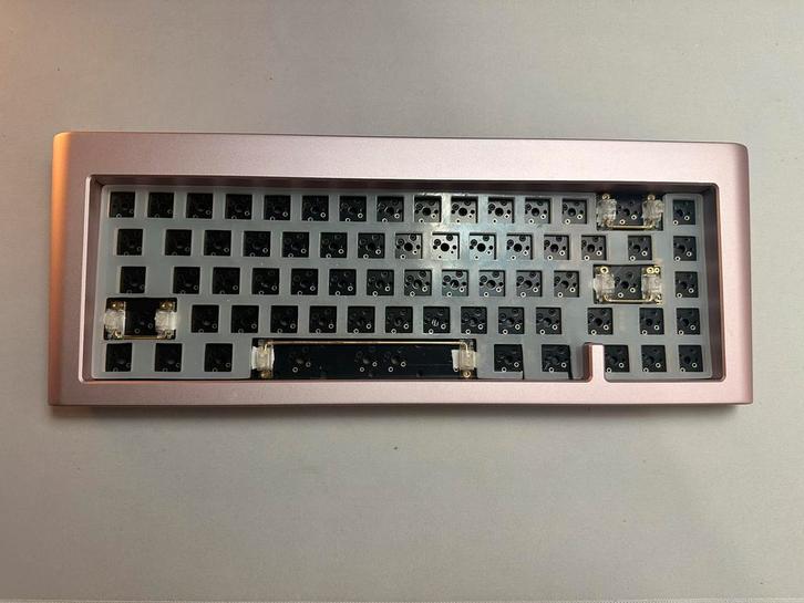 Moeetech GLITTER65 R2 mechanisch custom toetsenbord, Computers en Software, Toetsenborden, Zo goed als nieuw, Ophalen