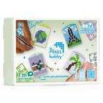 Pixelhobby medaillon thema box reizen sleutelhangers 23901, Materiaal, ., Nieuw, Ophalen of Verzenden