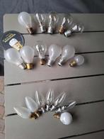 Setje gloeilampen, peertjes, kaarsjes, bolletjes, gloeilamp, Ophalen of Verzenden, Nieuw, E27 (groot), Gloeilamp