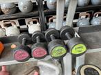 Dumbells 2 x 5 en 2 x 7 kg gewichten, Dumbbell, Gebruikt, Dumbells, Gewichten