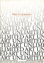 reclamekaart Art Unlimited, Aart Knippenberg, Verzenden, 1980 tot heden, Ongelopen, Overige thema's