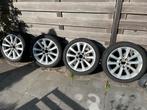 4x BMW lichtmetalen velgen + band voor BMW 5 serie F10, Auto-onderdelen, Banden en Velgen, Ophalen, 18 inch, Banden en Velgen