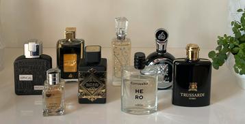 Diverse heren parfums beschikbaar voor biedingen