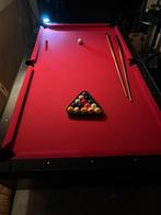 Pooltafel Leonhardt 8ft leisteen muntinworp, Sport en Fitness, Biljarten en Poolen, Ophalen, Zo goed als nieuw, Pooltafel