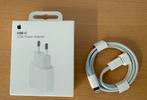 Apple 20W Power Adapter inclusief Apple Lightning kabel, Ophalen of Verzenden, Nieuw, Apple iPhone