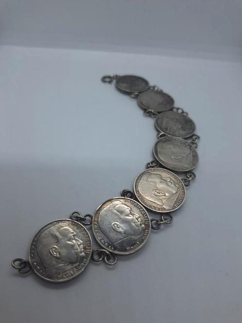 Hindenburg Armband Nazi-Duitsland met Swastika, Verzamelen, Militaria | Tweede Wereldoorlog, Duitsland, Ophalen of Verzenden