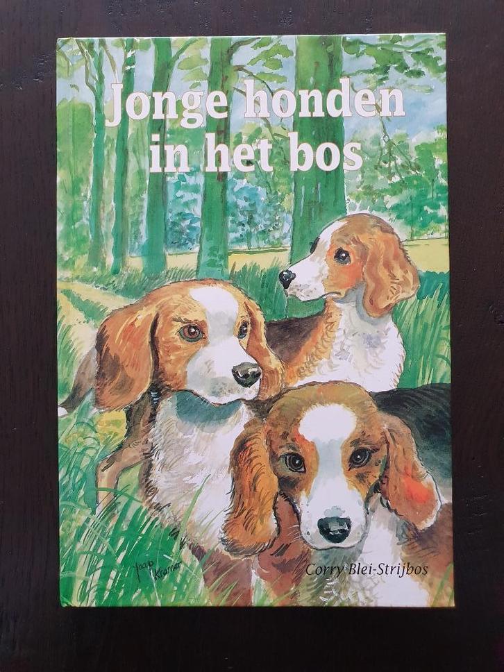 JEUGDBOEK   -Jonge honden in het bos-, Boeken, Kinderboeken | Jeugd | 10 tot 12 jaar, Zo goed als nieuw, Ophalen of Verzenden