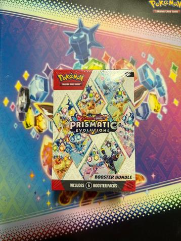 Pokemon prismatic evolutions booster bundle beschikbaar voor biedingen