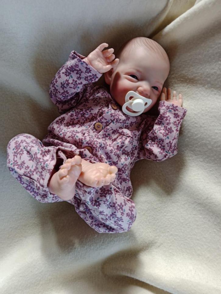 Reborn Charlene, Verzamelen, Poppen, Zo goed als nieuw, Pop, Levensecht of Reborn, Ophalen of Verzenden