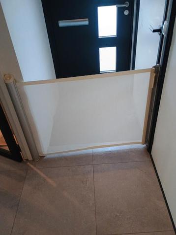 Lascal Kiddy Guard Accent, wit oprolbaar traphekje 0-100cm beschikbaar voor biedingen