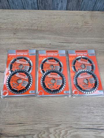 Werckmann Diamantschijven 115mm  beschikbaar voor biedingen