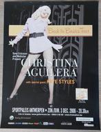 concert poster Christina Aguilera, Verzamelen, Posters, Ophalen of Verzenden, Zo goed als nieuw, Rechthoekig Staand, Muziek