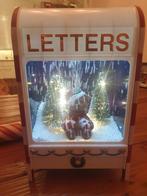 Te koop kerstbrievenbus met licht, sneeuw en geluid, Diversen, Kerst, Ophalen