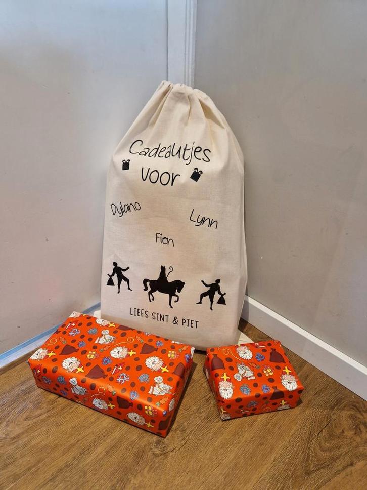 Sinterklaaszak - Gepersonaliseerd!, Kinderen en Baby's, Kinderspulletjes, Nieuw, Ophalen of Verzenden