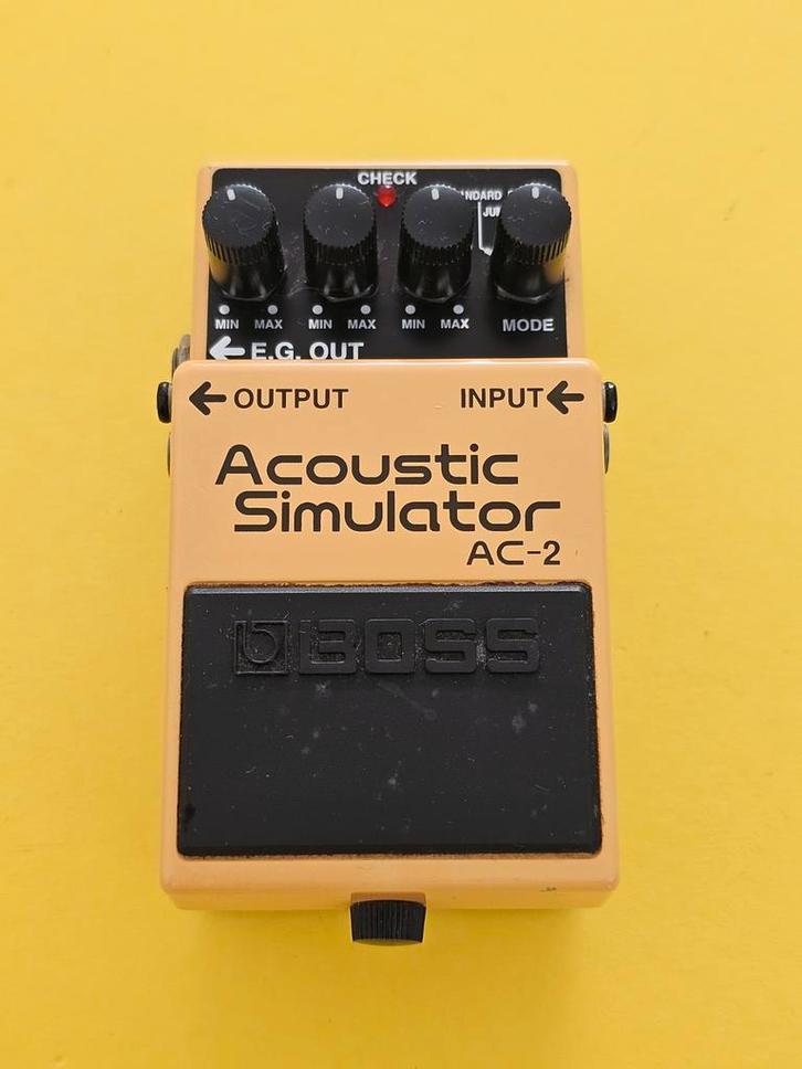 Boss AC-2 Acoustic Simulator, Muziek en Instrumenten, Effecten, Gebruikt, Overige typen, Ophalen of Verzenden