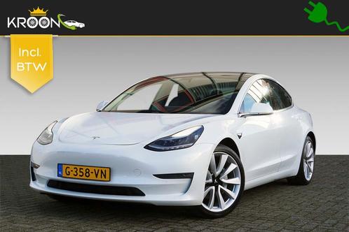 Tesla Model 3 Long Range AWD 75kWh Autopilot (bj 2019), Auto's, Tesla, Bedrijf, Te koop, Model 3, 4x4, ABS, Achteruitrijcamera