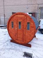 Barrelsauna Buitensauna, Ophalen of Verzenden, Overige materialen, Nieuw, Overige materialen