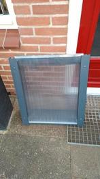 Aluminium donker grijs/ Licht zwart kozijn. H62xB55, Doe-het-zelf en Verbouw, Kozijnen en Schuifpuien, Ophalen of Verzenden, Zo goed als nieuw