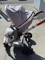 Kinderwagen 3 in 1 kinderkraft Grey Incl Autostoel, Gebruikt, Verstelbare duwstang, Ophalen, Kinderwagen