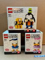 Lego Disney Brickheadz 40377 40378 en 40476, Ophalen of Verzenden, Nieuw, Complete set, Lego