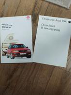 Audi 100 Brochure & technische bijlage 1991, Ophalen of Verzenden, Zo goed als nieuw, Audi, Audi