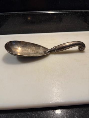 zilveren miniatuur  lepel  beschikbaar voor biedingen