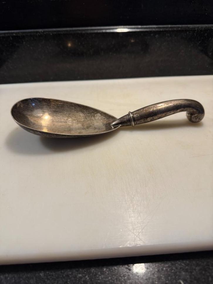 zilveren miniatuur  lepel, Antiek en Kunst, Antiek | Goud en Zilver, Ophalen of Verzenden
