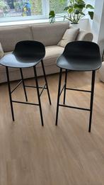 Normann copenhagen stalen barkruk 75, Huis en Inrichting, 2 krukken, Ophalen, Zo goed als nieuw