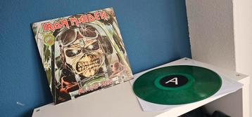 Iron Maiden Air Raid Siren 145/150 groen vinyl