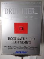 Bose Video RoomMate demo paneeltje., Ophalen of Verzenden, Gebruikt